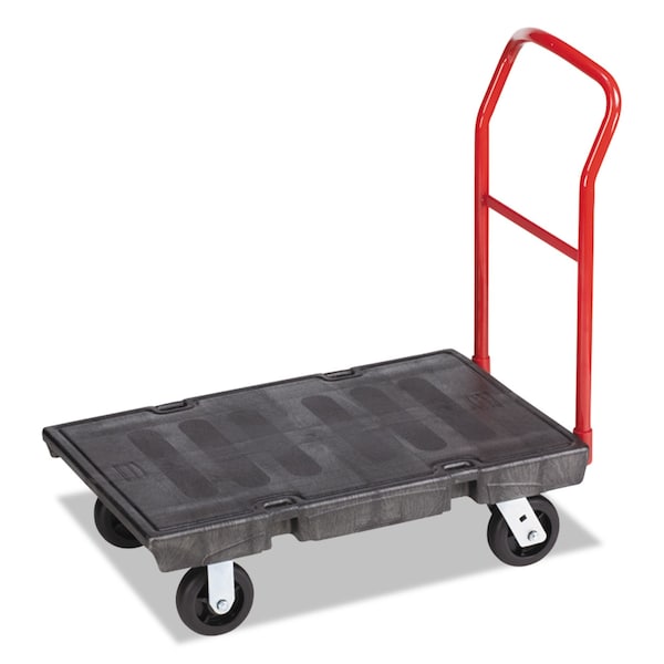 Platform Truck, Heavy-Duty, 500 lb., Black